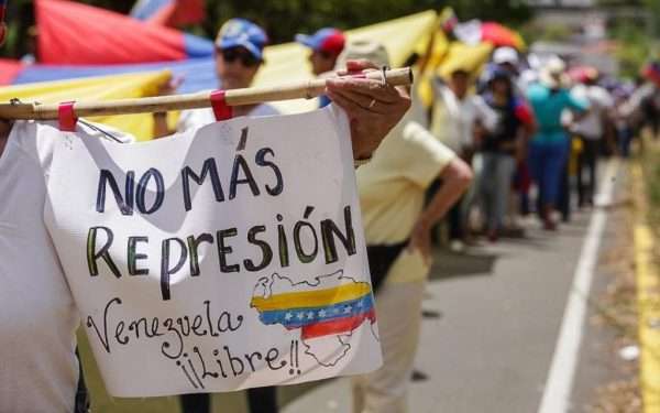 Primer resultado represión y persecución política. Foto de Internet.