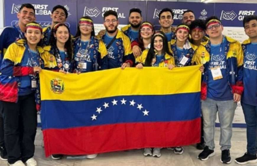 Venezuela brilla en Atenas y obtiene cuatro premios en el Mundial de robótica