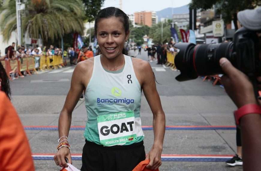 La finalista olímpica y embajadora Bancamiga, Joselyn Brea