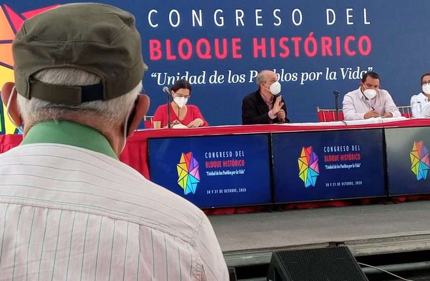 Ministro Menendez, Coordinador del Bloque Histórico