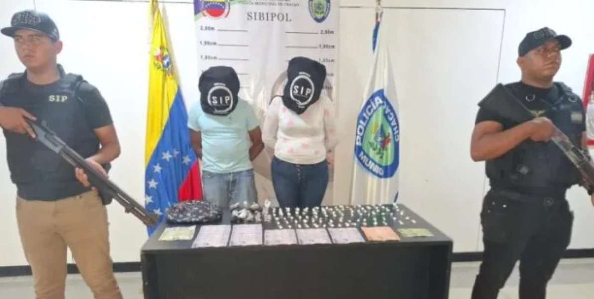 Policía Municipal de Chacao detuvieron a pareja con droga