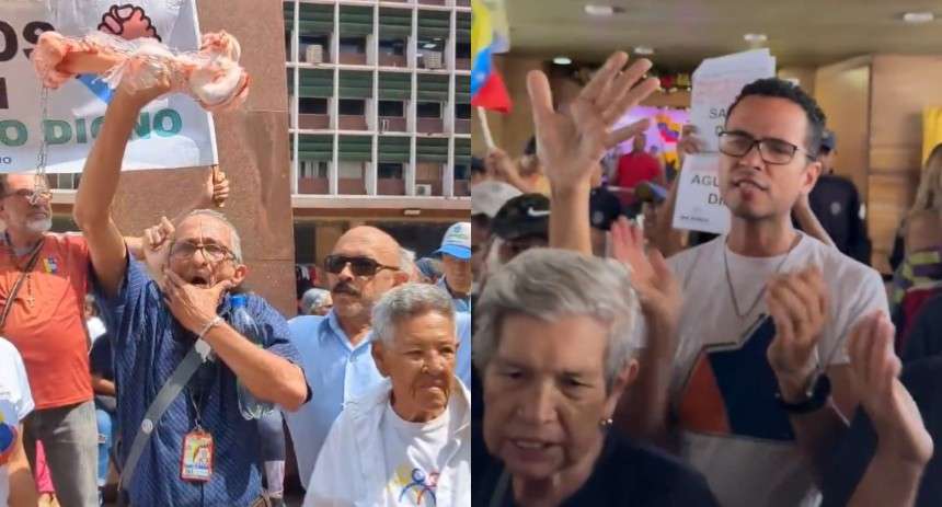 Trabajadores protestaron en Plaza Caracas para exigir un mejor sueldo | "No puede haber navidades felices sin los aguinaldos"