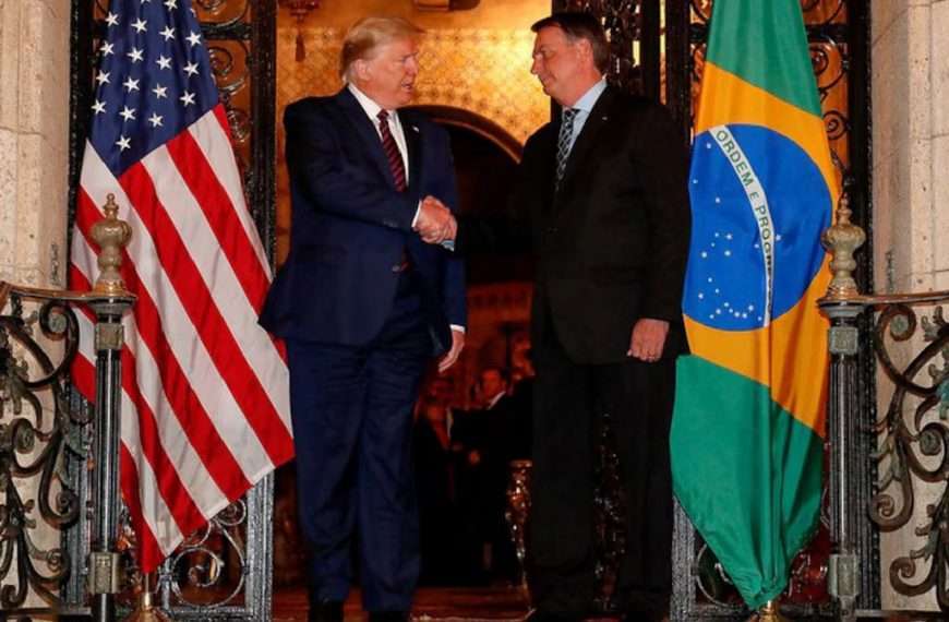 El ex presidente brasileño busca capitalizar su relación con el líder republicano para ejercer presión sobre el sistema judicial de Brasil