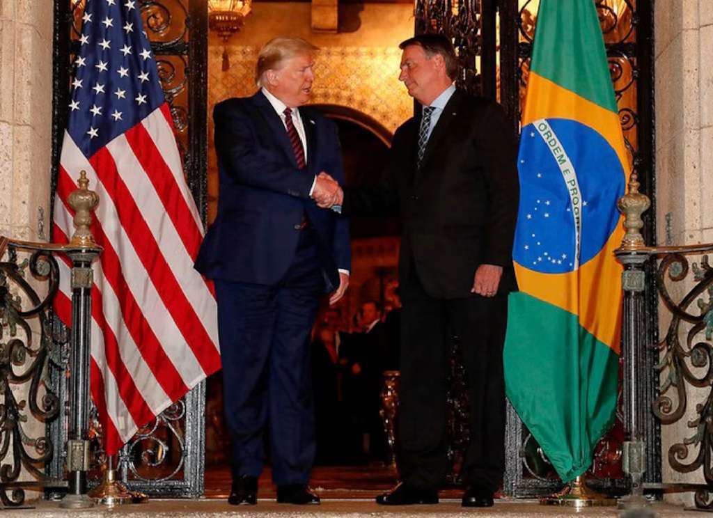 El ex presidente brasileño busca capitalizar su relación con el líder republicano para ejercer presión sobre el sistema judicial de Brasil