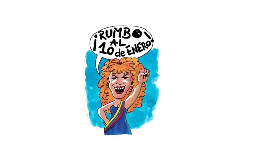 Caricatura | ¡La próxima brava juramentación del soberano!
