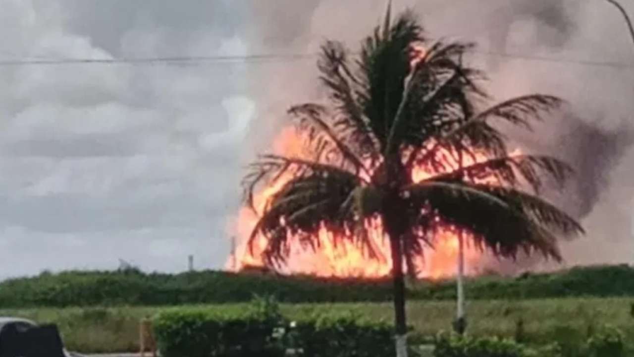 Reportan fuerte explosión en planta Muscar de PDVSA
