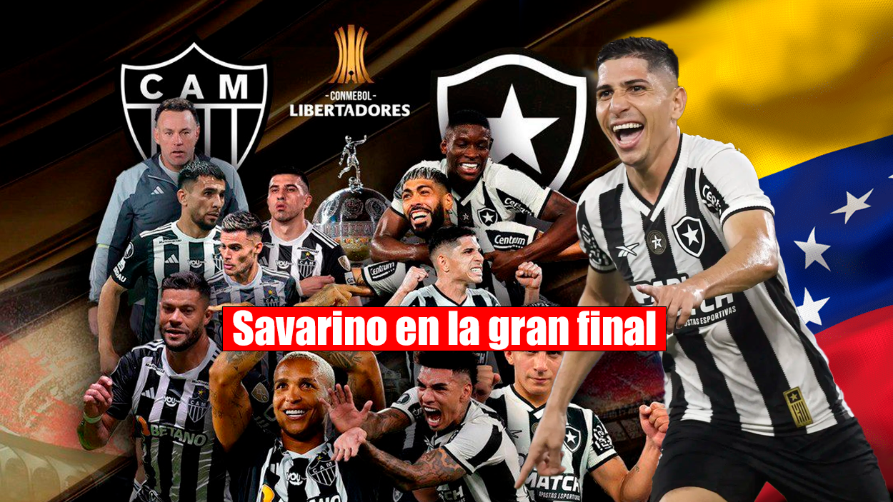 Savarino jugará la gran final de la copa libertadores