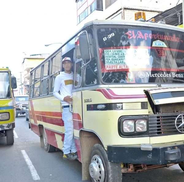 Pasaje urbano, Transportistas, Financiamiento, Créditos bancarios, Subsidio de transporte, Venezuela.