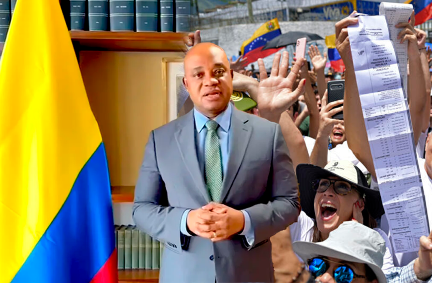 canciller de Colombia pide actas