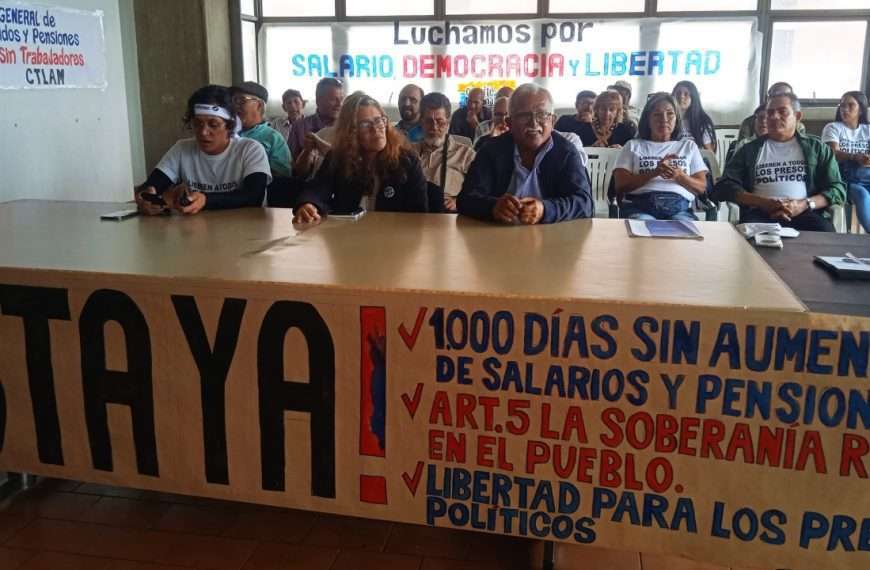 A 1000 días sin aumento | Comité Nacional de Conflicto asegura que la bonificación es una política contra los salarios CNCTL