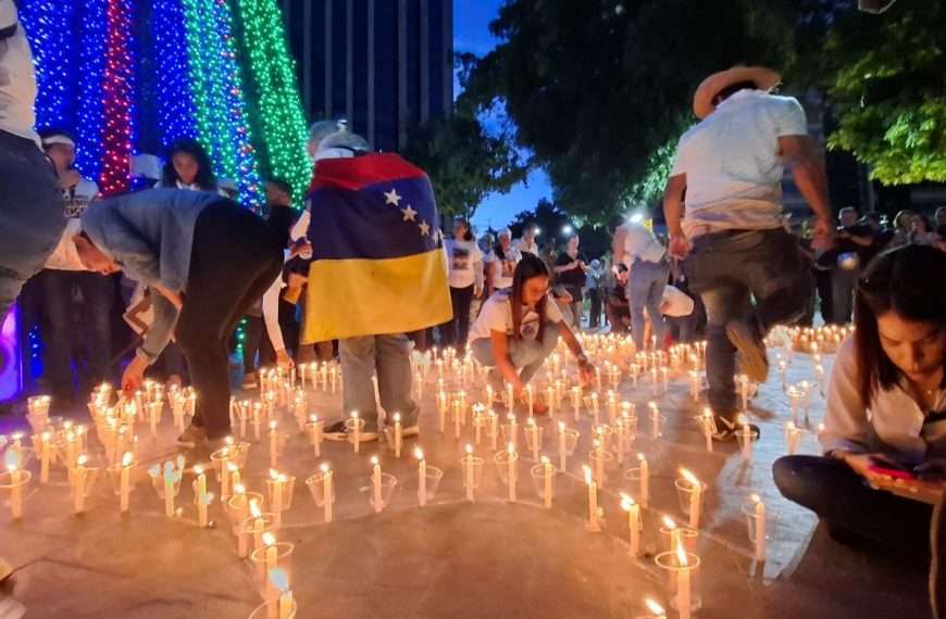 Vigilia Plaza La Castellana presos políticos