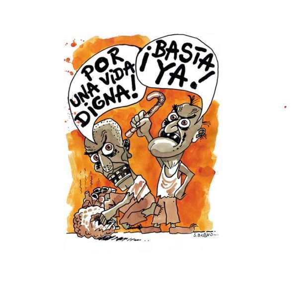 Caricatura | ¡La brava dignidad del pueblo!