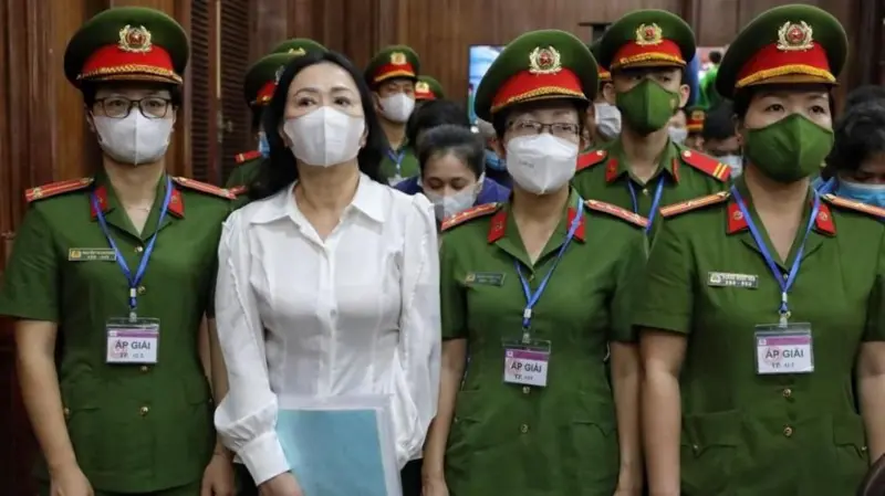 Truong My Lan fue condenada a muerte a principios de este año. Foto cortesía BBC