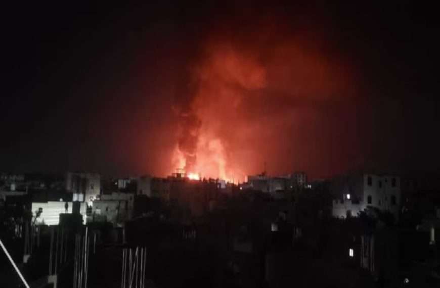 El sistema antimisiles israelí Cúpula de Hierro intercepta cohetes lanzados desde la Franja de Gaza, en Tel Aviv