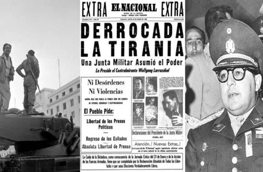 Un 23 de enero con miedo: 67 años tras la caída de la dictadura de Pérez Jiménez