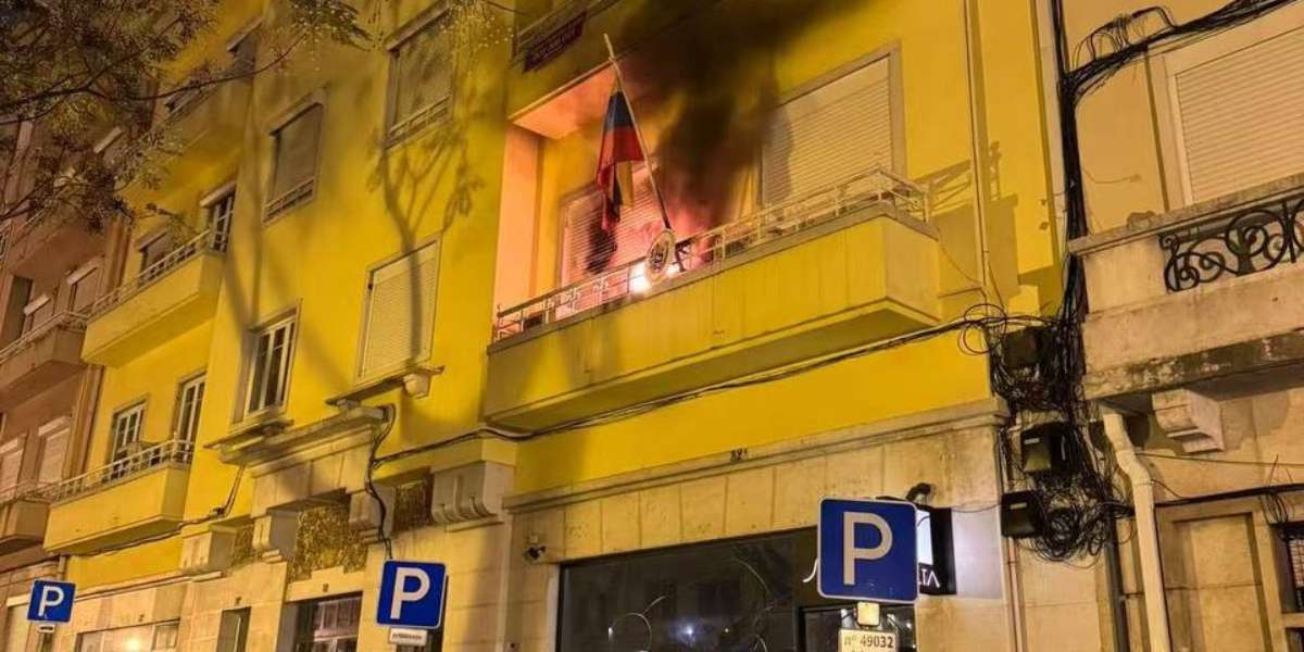 Ataque incendiario al consulado de Venezuela en Lisboa