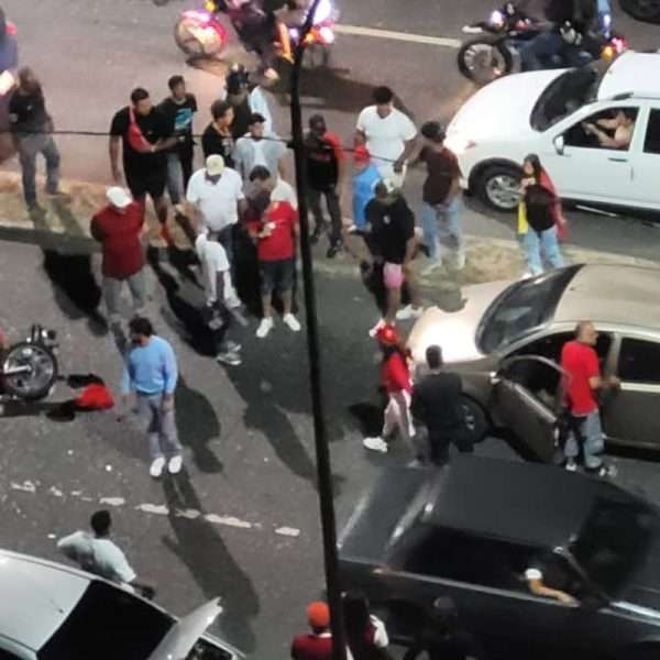 Caos y heridos dejó la fiesta de Cardenales de Lara