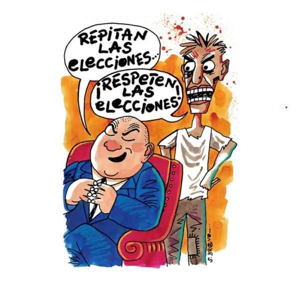 Caricatura | El bravo desconocimiento de la soberanía popular…
