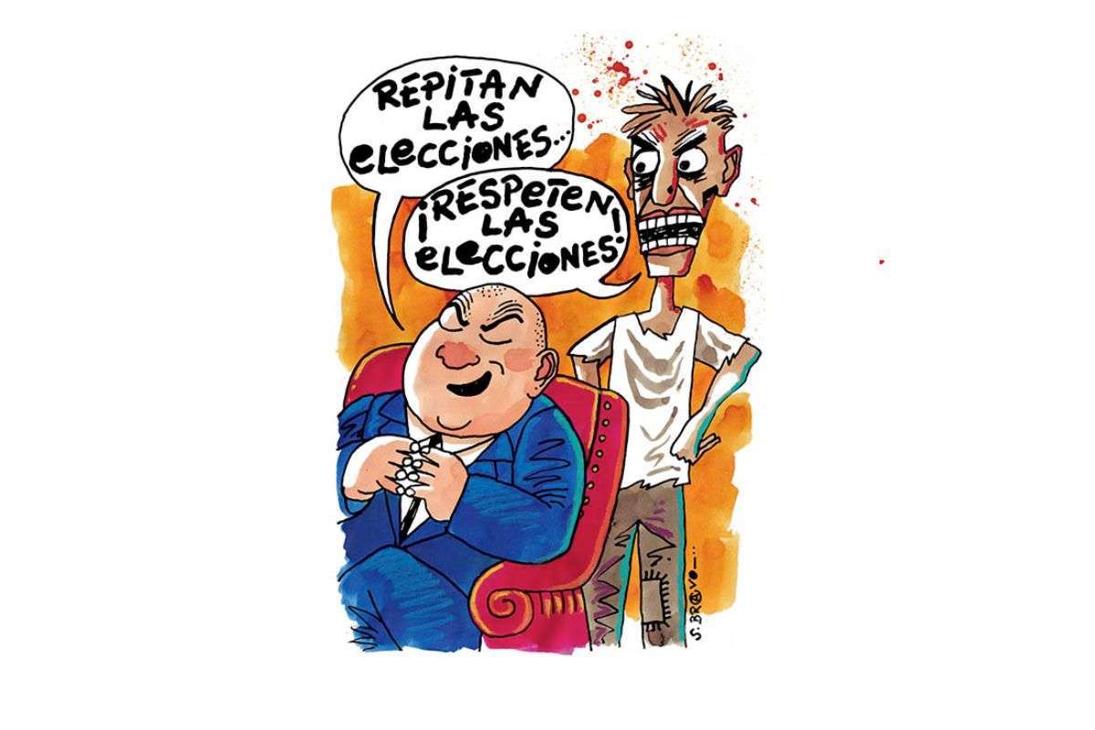 Caricatura | El bravo desconocimiento de la soberanía popular…