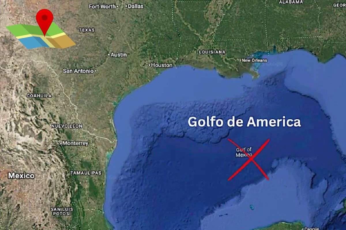 Golfo de México | Ahora será "Golfo de América" en Google Maps