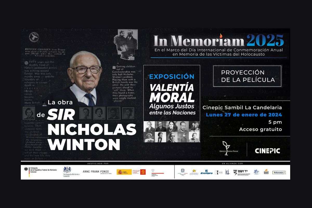 In Memoriam 2025 | Programación cultural en honor a las víctimas del Holocausto
