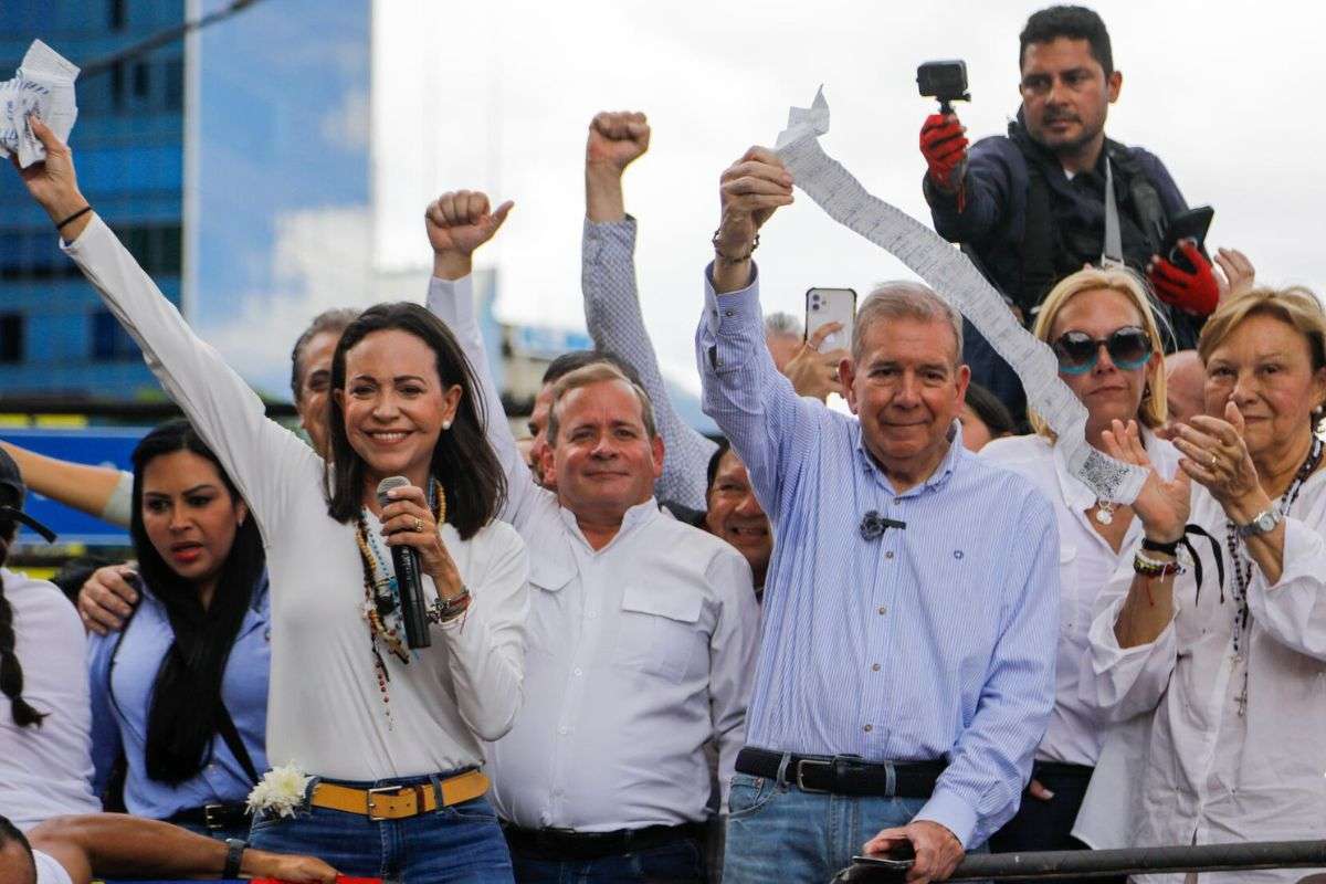 Machado confirma triunfo de González Urrutia sobre Maduro con más del 85% de actas procesadas