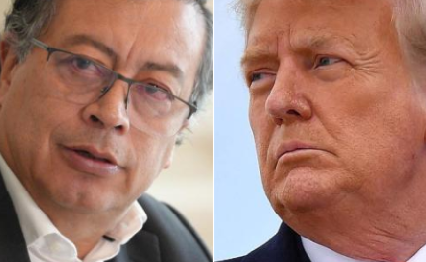 Trump y Petro Colombia EE.UU.