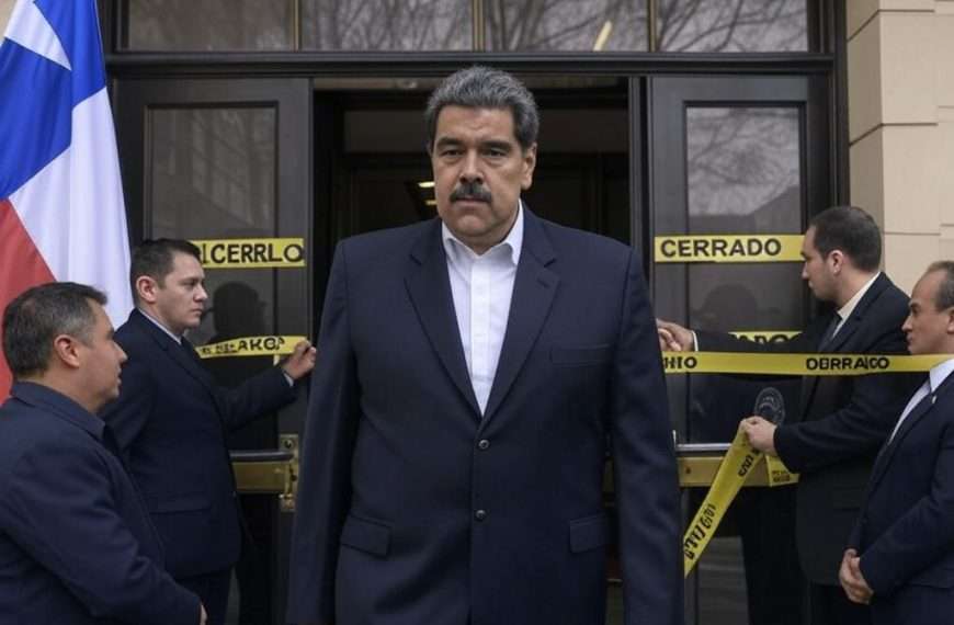Maduro cierra consulados de Chile