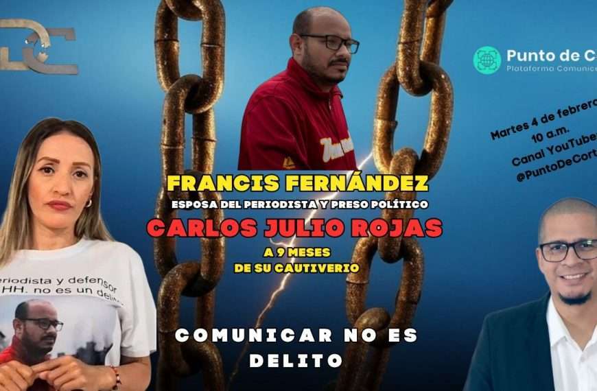 Francys Fernández esposa de Carlos Julio Rojas