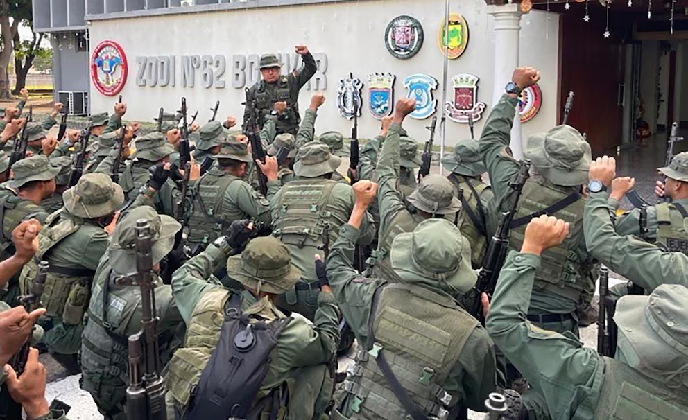 El adoctrinamiento en la Fuerza Armada Nacional Bolivariana en Venezuela va más allá de simples consignas