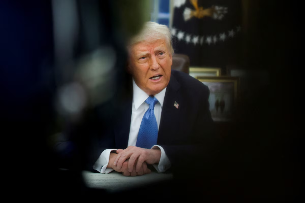 El presidente de EEUU, Donald Trump (REUTERS/Carlos Barria)