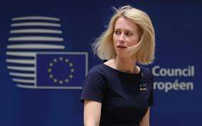 Kaja Kallas, UE