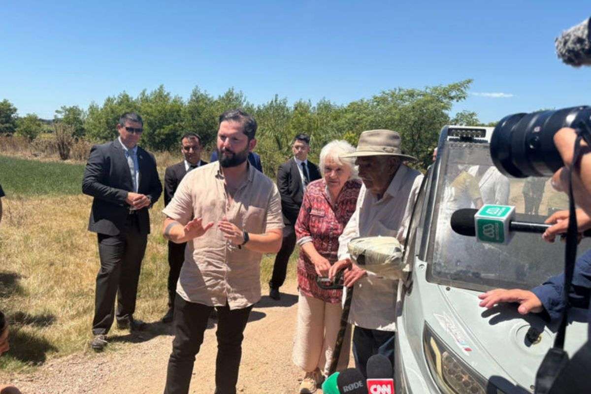 Boric con Pepe Mujica