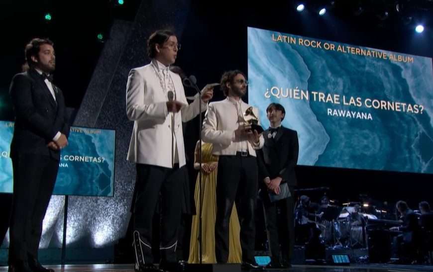 Rawayana gana Grammy por Mejor Álbum Latino Alternativo