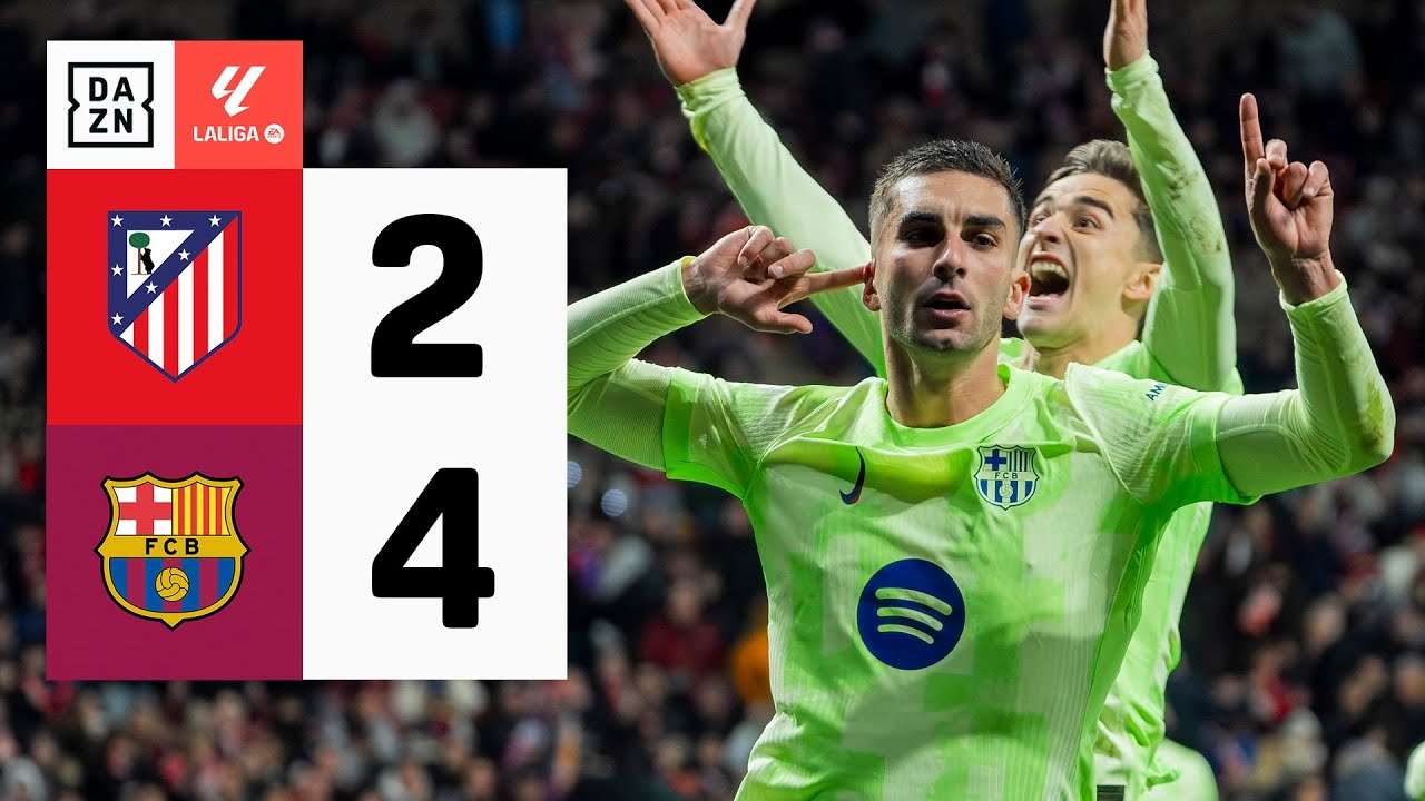 Barcelona derrotó al Atlético de Madrid