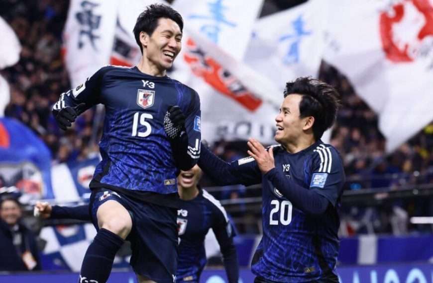 Japón celebra su clasificación al mundial 2026
