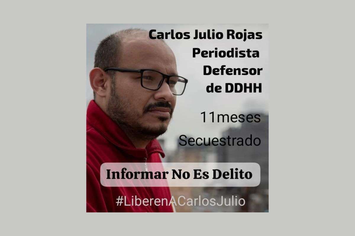 Preso de consciencia y sin juicio| Carlos Julio Rojas cumple once meses en el Helicoide