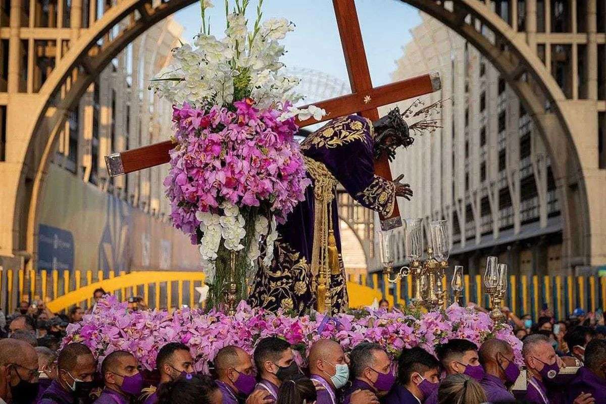 El Nazareno de San Pablo inicia recorrido de 11 templos de Caracas