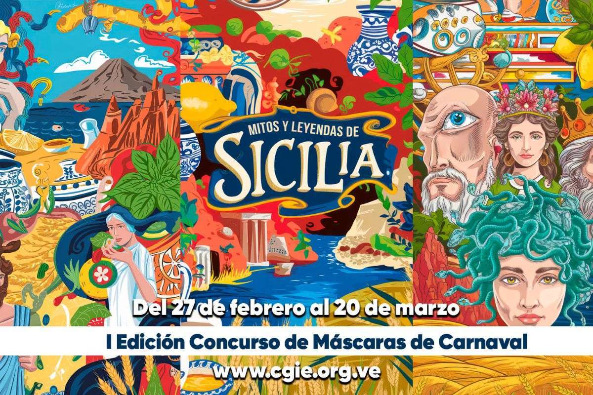 ¡Sicilia cobra vida! Concurso de máscaras del CGIE inspira a jóvenes
