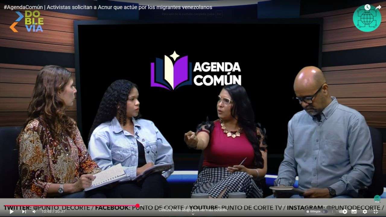 Agenda Común Internvención de Acnur