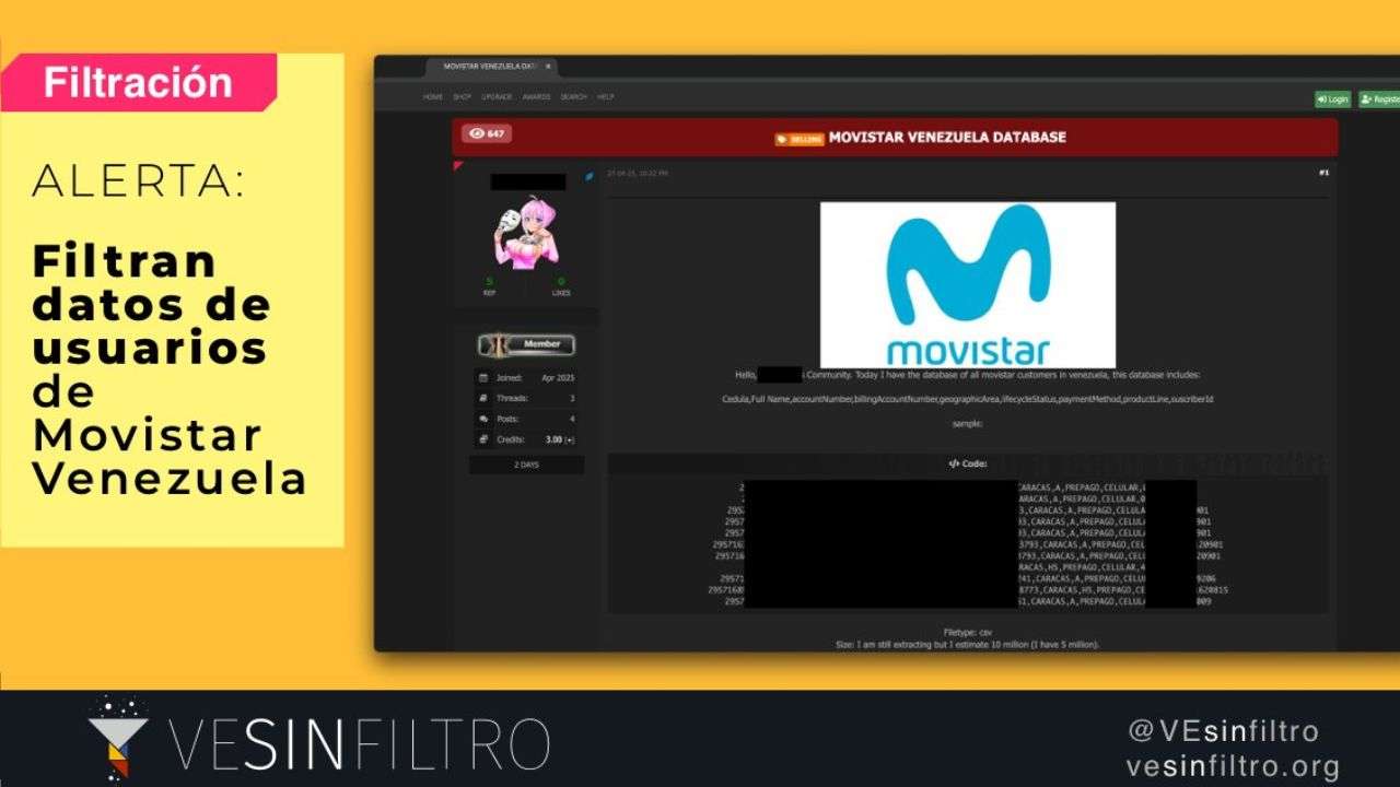Movistar Ve sin filtro