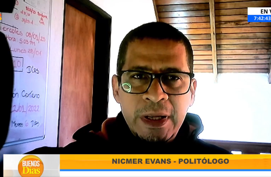 Nicmer Evans reforma