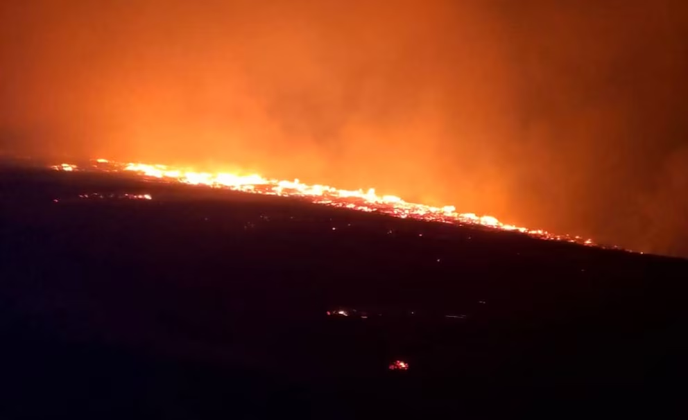 Se quema el inmenso bosque Uverito