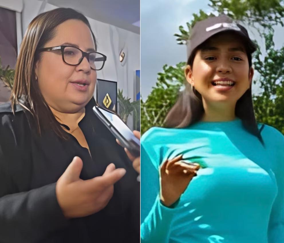 Liseth Álvarez y Heidy Oropeza, presidentes de Madera del Orinoco y Mavetur respectivamente