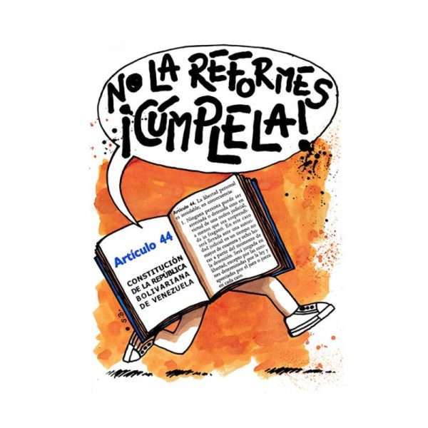 Caricatura | ¡A cumplir nuestra brava Constitución! (Parte 3) Caricatura de Samuel Bravo