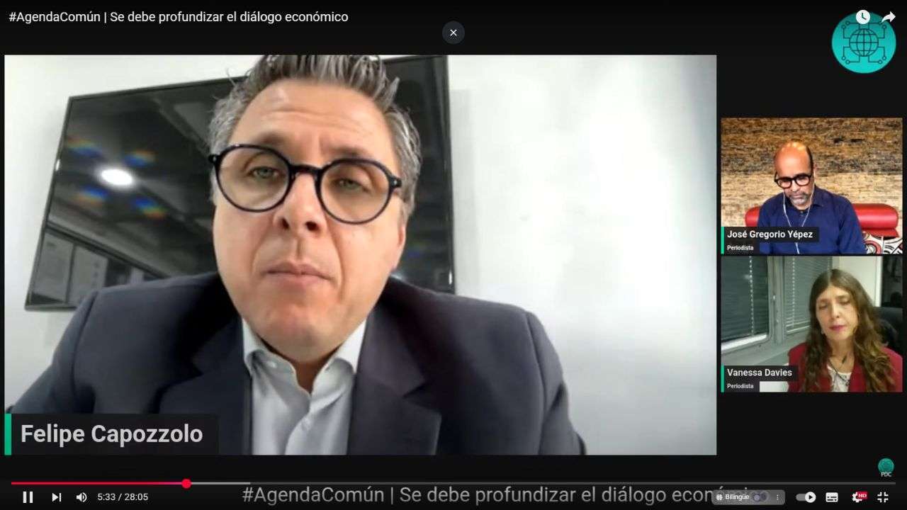 Candidato a la presidencia de Fedecámaras: Capozzolo Agenda Común