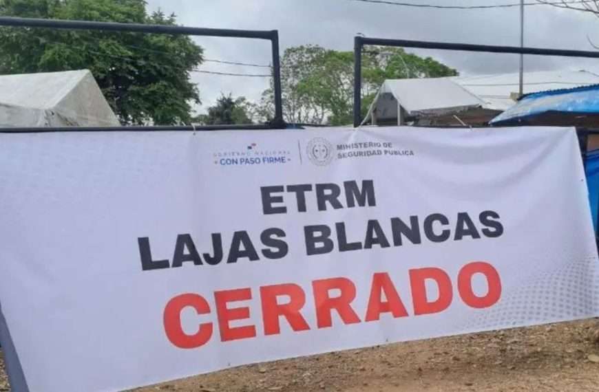 Panamá cierra estación migratoria en Darién por baja de flujo