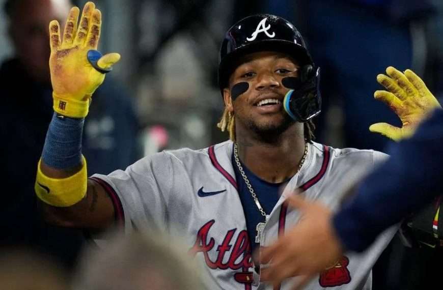 Ronald Acuña Jr. conquista la Liga Nacional como jugador de la semana