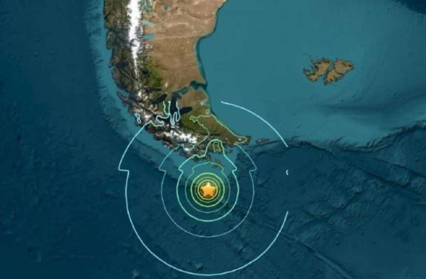 Terremoto de magnitud 7.4 en Chile provoca alerta de tsunami en Magallanes