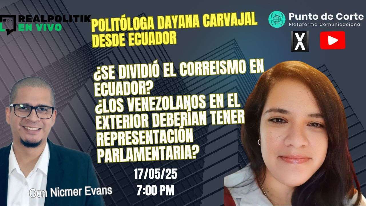 Dayana Carvajal Ecuador diáspora venezuelana RealPolitik